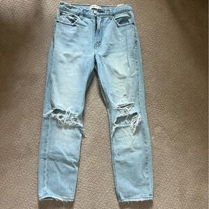 Abercrombie Women’s High Rise Mom Jeans